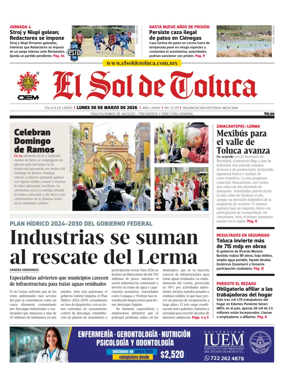 Cover of El Sol de Toluca