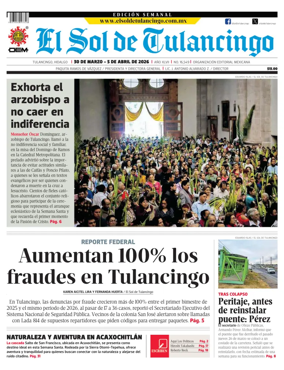 Cover of El Sol de Tulancingo