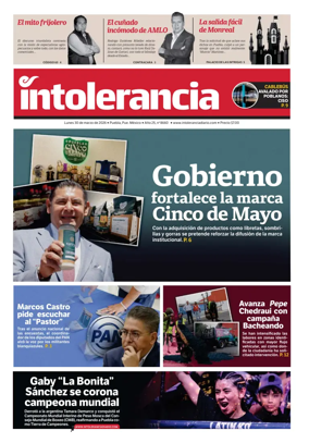 Cover of Intolerancia Diario