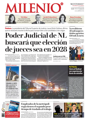Cover of Milenio Monterrey