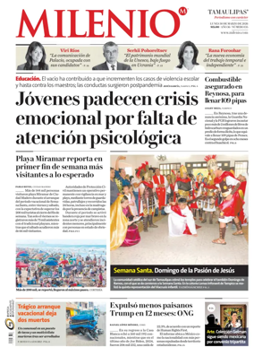 Cover of Milenio Tamaulipas