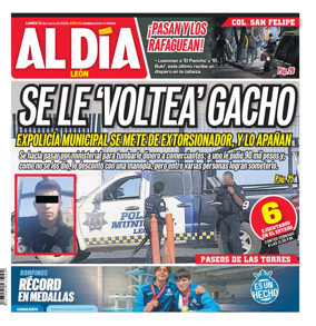 Cover of Periodico Al Dia (Leon)