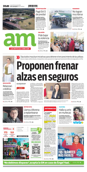 Cover of Periodico AM (Leon)