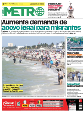 Cover of Publimetro Merida