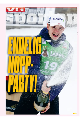 Cover of VG Sporten
