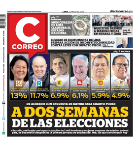 Cover of Diario Correo