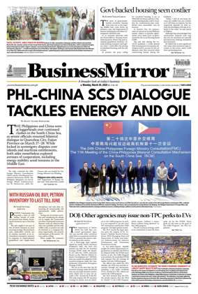 Cover of BusinessMirror
