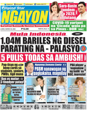 Cover of Pilipino Star Ngayon