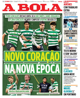 Cover of A BOLA (Portuguese)