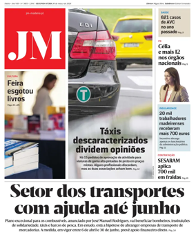Cover of Jornal Madeira