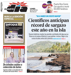 Cover of El Nuevo Dia