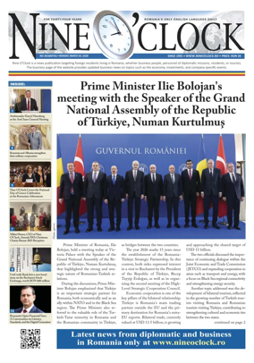 Cover of Nine o clock (Romania) Daily