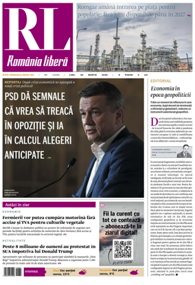 Cover of Romania Libera