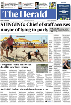 Cover of The Herald (South Africa)