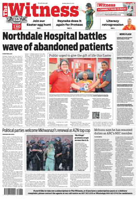 Cover of The Witness (South Africa)