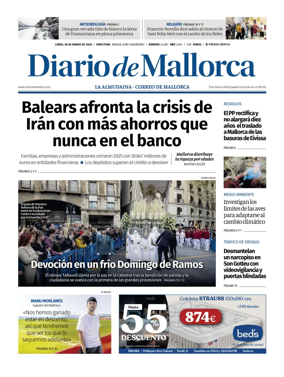 Cover of Diario de Mallorca