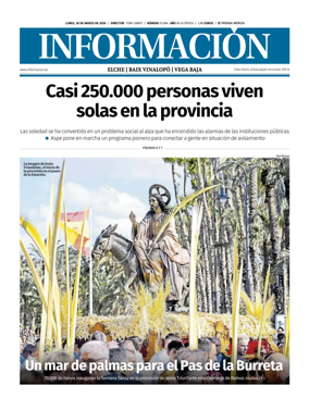 Cover of Diario Informacion (Elche y Vega Baja)