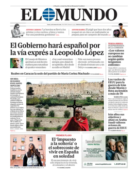 Cover of El Mundo Nacional
