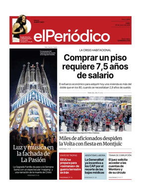 Cover of El Periodico - Castellano