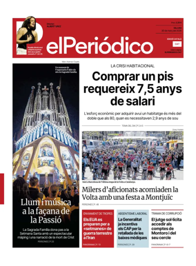Cover of El Periodico - Catala