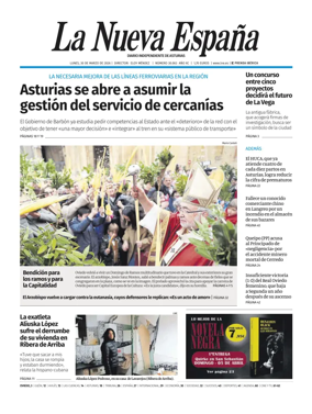 Cover of La Nueva Espana (Oviedo)