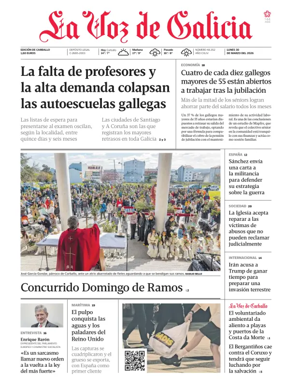 Cover of La Voz de Galicia (Carballo)