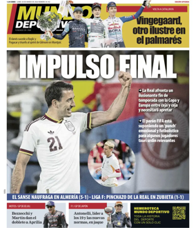 Cover of Mundo Deportivo (Gipuzkoa)
