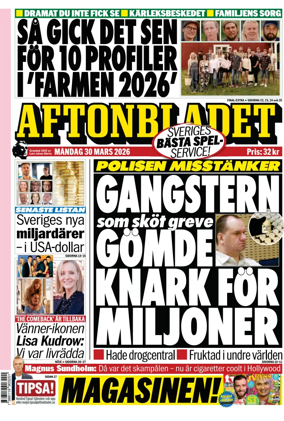 Cover of Aftonbladet