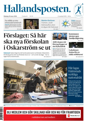 Cover of Hallandsposten