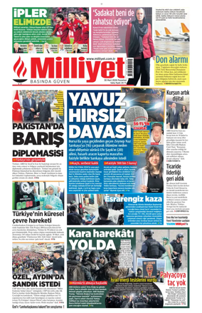 Cover of Milliyet