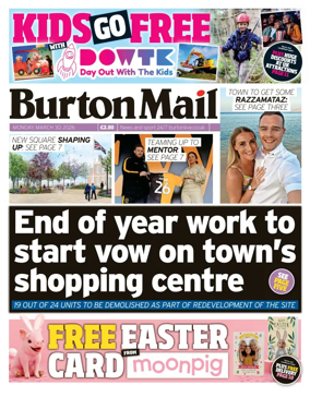 Cover of Burton Mail