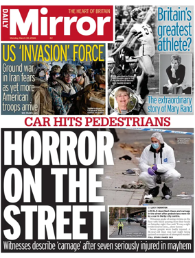 Cover of Daily Mirror