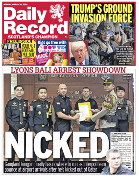 Cover of Daily Record