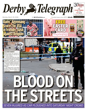 Cover of Derby Telegraph