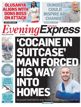 Cover of Evening Express