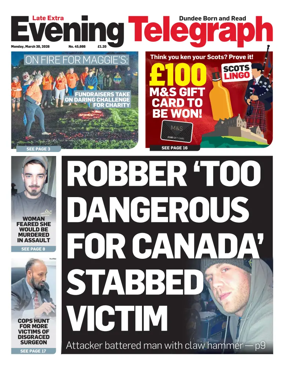 Cover of Evening Telegraph (First Edition)