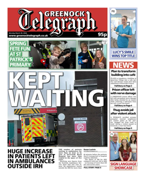 Cover of Greenock Telegraph