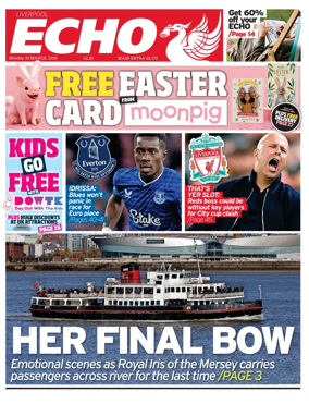 Cover of Liverpool Echo