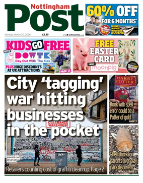 Cover of Nottingham Post