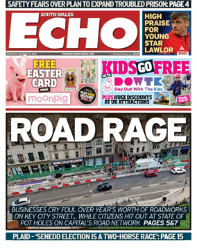 Cover of South Wales Echo
