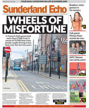 Cover of Sunderland Echo