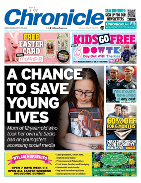 Cover of The Chronicle (South Tyneside and Durham)