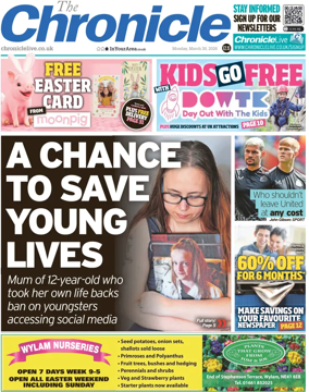 Cover of The Chronicle (UK)