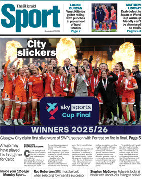 Cover of Herald Sport
