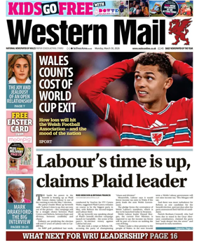 Cover of Western Mail