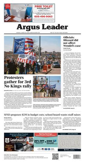 Cover of Argus Leader