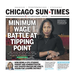Cover of Chicago Sun-Times