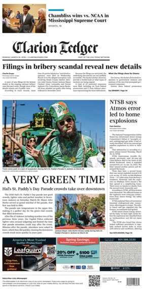 Cover of Clarion Ledger