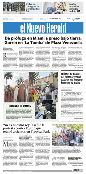 Cover of El Nuevo Herald