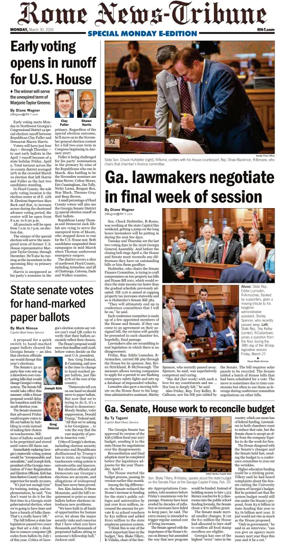 Cover of Rome News-Tribune